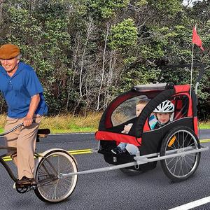 Remolque de Bicicleta para Niños y Mascotas, Plegable, para Transporte de Mercancías, <span class=keywords><strong>Accesorios</strong></span> para Bicicleta - Product Image 6