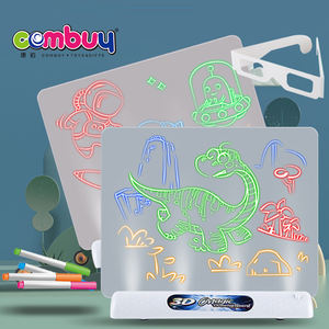 Jouet de projection lumineuse pour enfants Magic 3D Board, dessin pour enfants - Product Image 2