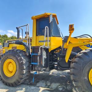 Chargeur sur pneus Komatsu WA470 d'occasion à vendre | Japan Original | WA380 WA450 Chargeuses sur pneus d'occasion | Fourniture d'usine à des prix bon marché - Product Image 2