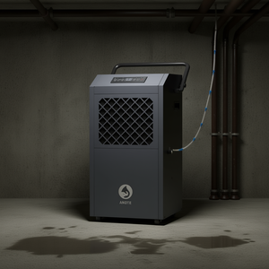 Déshumidificateur commercial Andte 190 pintes avec pompe intégrée pour sous-sols, garages et chantiers - Product Image 2