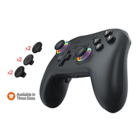 Control Inalámbrico para Juegos al por Mayor, Gamepad con Luz RGB, Giroscopio de 6 Ejes, Vibración Ajustable para Switch, P3, PC, Android