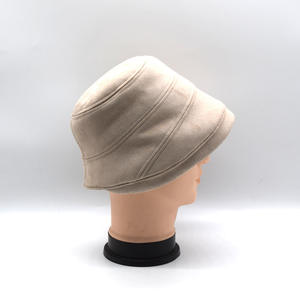 Chapeau seau en daim vintage personnalisé Taille unique Accessoire de mode pour femmes - Product Image 1