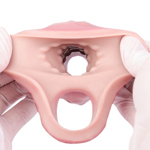 Funda de silicona gruesa y hueca para pene, realista, para una eyaculación potente y duradera, venta al por mayor, juguetes sexuales para parejas. - Product Image 6
