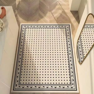 Vente Décoration intérieure contemporaine <span class=keywords><strong>Paillasson</strong></span> en bobine de soie <span class=keywords><strong>Tapis</strong></span> esthétique personnalisé <span class=keywords><strong>Tapis</strong></span> à carreaux anti-fatigue <span class=keywords><strong>Tapis</strong></span> de mode - Product Image 3