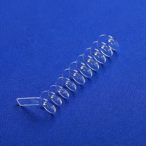 Quartz Glass Bend Custom quartz tube heating element High quality quartz glass spiral tube