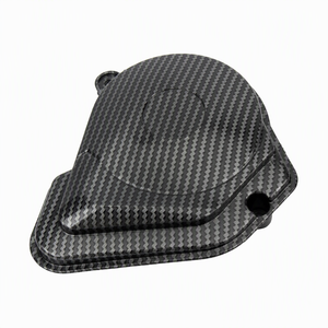 Talaria MX3 MX4 Elektrikli Arazi Motosikleti Motoru için Karbon Fiber Görünümlü Motor Yan Kapağı Dekoratif Kapak - Product Image 1