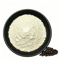 Poudre en vrac d'extrait de poivre noir Piper Nigrum, composé actif de piperine à 95 %, matière première pour complément alimentaire