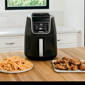 9-in-1 6qt thép không gỉ <span class=keywords><strong>LCD</strong></span> hiển thị màn hình cảm ứng <span class=keywords><strong>4</strong></span> Quart Công suất nồi chiên không khí cho crisping nướng hâm nóng và khử nước - Product Image 3