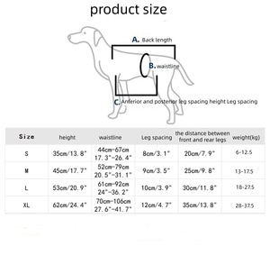 Harnais de levage en nylon <span class=keywords><strong>pour</strong></span> chiens, support de pattes, porte-chiens, <span class=keywords><strong>pour</strong></span> grands chiens, anti-traction, <span class=keywords><strong>pour</strong></span> chiens <span class=keywords><strong>âgé</strong></span>s, blessés ou handicapés, fournitures <span class=keywords><strong>pour</strong></span> animaux de compagnie - Product Image 6