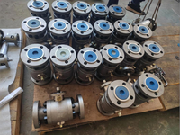 Vanne à boisseau sphérique OEM haute température métal sur métal A105 ASTM A182 F11/F22 A350 LF2