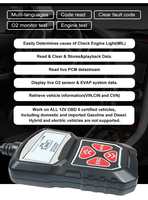 Recién llegado, escáner OBD para coche, detección de fallas e instrumento de diagnóstico