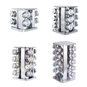 Dung tích lớn 90ml chống ẩm gia vị <span class=keywords><strong>Jar</strong></span> với Shaker Nắp 360 độ xoay lưu trữ giá 1 Bộ gia vị chai hộp đóng gói - Product Image 1