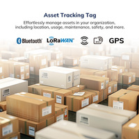 Balise de suivi des actifs programmable, traceur GPS, Eddystone, iBeacon, IoT, balise Lora, balise Bluetooth BLE pour le suivi de l'emplacement des actifs