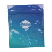 Effacer auto-scellant fermeture éclair en plastique sac d'emballage de détail outil dentaire aligneurs invisibles sac d'emballage pochette debout