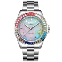 2024 Chine vente en gros T-WINNER nouvelles montres de mode automatiques pour hommes reloj hombre phase de lune montres