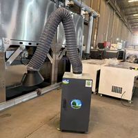 Nouvel extracteur de fumée de soudage mobile avec purification de l'air pour éliminer la fumée de soudage
