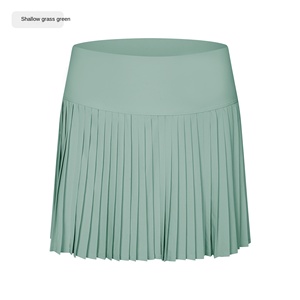 Phụ nữ cao eo chống đi bộ xếp li váy Nhanh khô 4-cách căng túi cho mùa hè thoáng khí quần vợt tập thể dục ngoài trời Yoga - Product Image 5