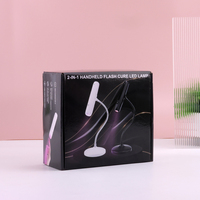 Professionelle 360° Verstellbare UV-LED-Nagellampe mit Infrarotsensor, 60s Aushärtezeit, Batteriebetrieben, USB-Anschluss für Gelnägel