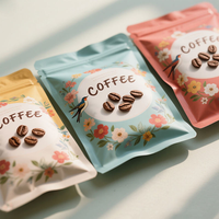 Sachets d'emballage souples HD imprimés numériquement pour mélanges de pâtisserie, café, pré-mélanges à crêpes, pré-mélanges à gâteaux et poudres
