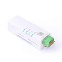 Módem Inalámbrico USR-DR152 para Riel DIN, 4G LTE, Serial RS485, Cat 1, Protocolo MQTT