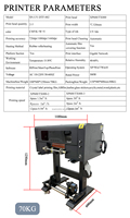 Impresora UV de Rollo para Etiquetas y Calcomanías con Logo, Plóter de Impresión Digital de Gran Formato, Máquina Todo en Uno I3200HD de 30 CM, Impresora de Impresión UV DTF en Rollo