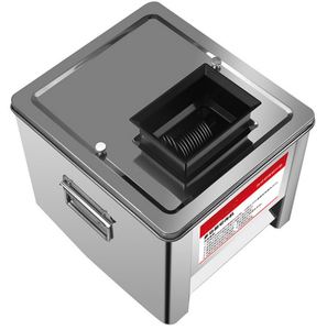 Máquina cortadora de carne comercial, máquina cortadora de verduras de acero inoxidable, 850W, para el hogar, para cortar y triturar alimentos - Product Image 3