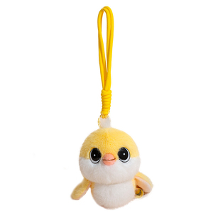 Lindos Colgantes de Peluche de Pájaros con Cordón, Hechos de Tela Suave en 6 Colores, Perfectos para Decorar Bolsos <span class=keywords><strong>y</strong></span> como Regalos Encantadores para Todas las Edades - Product Image 1