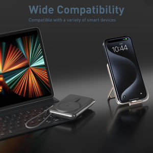 แบตสำรองขนาดเล็ก30W 10000mAh พร้อมสาย Type-C และจอแสดงผล LED ระบบแม่เหล็กชาร์จเร็วสำหรับมือ<span class=keywords><strong>ถือ</strong></span> iPhone Samsung - Product Image 2