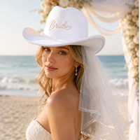 Chapeau formel pour femme, nouveau style, hiver, en feutre et denim 100% coton, tendance, pour jazz, mariage et fête, vente en gros transfrontalière
