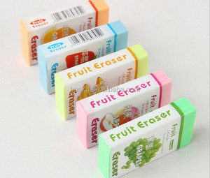 Cá nhân màu nhựa cao su tẩy với công ty logo thương hiệu slogan - Product Image 1