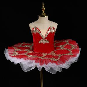 Costume de tutu de ballet <span class=keywords><strong>classique</strong></span> <span class=keywords><strong>blanc</strong></span> pour filles, en polyester professionnel, pour spectacle, fête, <span class=keywords><strong>danse</strong></span>, Lago des cygnes, personnalisable - Product Image 2