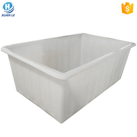 Réservoir d'eau en plastique écologique durable de 1000 L et bac d'aquarium rectangulaire fournis par l'usine