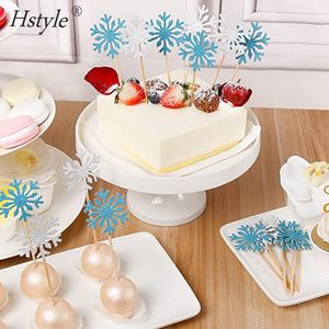 Topper <span class=keywords><strong>de</strong></span> copos <span class=keywords><strong>de</strong></span> nieve para pastel <span class=keywords><strong>de</strong></span> <span class=keywords><strong>Frozen</strong></span>, decoración <span class=keywords><strong>de</strong></span> pastel <span class=keywords><strong>de</strong></span> <span class=keywords><strong>cumpleaños</strong></span> <span class=keywords><strong>de</strong></span> plata y azul, 10 Uds., PQ193 - Product Image 5