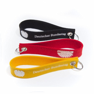 Porte-clés lumineux personnalisable en polyester de style anime classique avec motif de fruits, tissé et écologique - Product Image 1