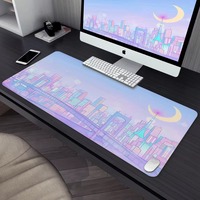 Steamwave rose Cool élégant PC tapis de souris de jeu Gamer tapis Teclado tapis tapis de bureau pour ordinateur portable 900X400