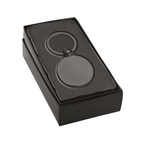 Llavero Redondo de Metal Pulido de 50 mm de Diámetro, Portamonedas con Impresión UV y Logotipo Personalizado - Product Image 3