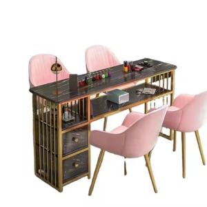 Suministros Modernos para Salón de Uñas, Muebles para Salón de Manicura, Estación de Belleza para Uñas, Decoración de Tienda, Vitrina - Product Image 3