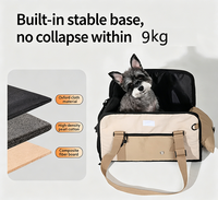 Sac de transport léger et respirant pour animaux de compagnie, personnalisable, vente en gros, pour siège de voiture, chien, chat, à porter à l'épaule ou en bandoulière
