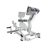 Precio de Fábrica: Máquina Comercial de Gimnasio con Carga de Discos, Doble Extensión de Cadera a 45 Grados, Máquina de Hiperextensión para Glúteos