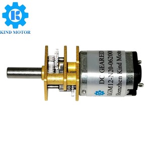 Micro N20 động cơ GM12 N10 N20 N30 động cơ nhỏ nhỏ 12V 24V mô-men xoắn cao rpm thấp điện DC động cơ bánh răng với bộ mã hóa - Product Image 2