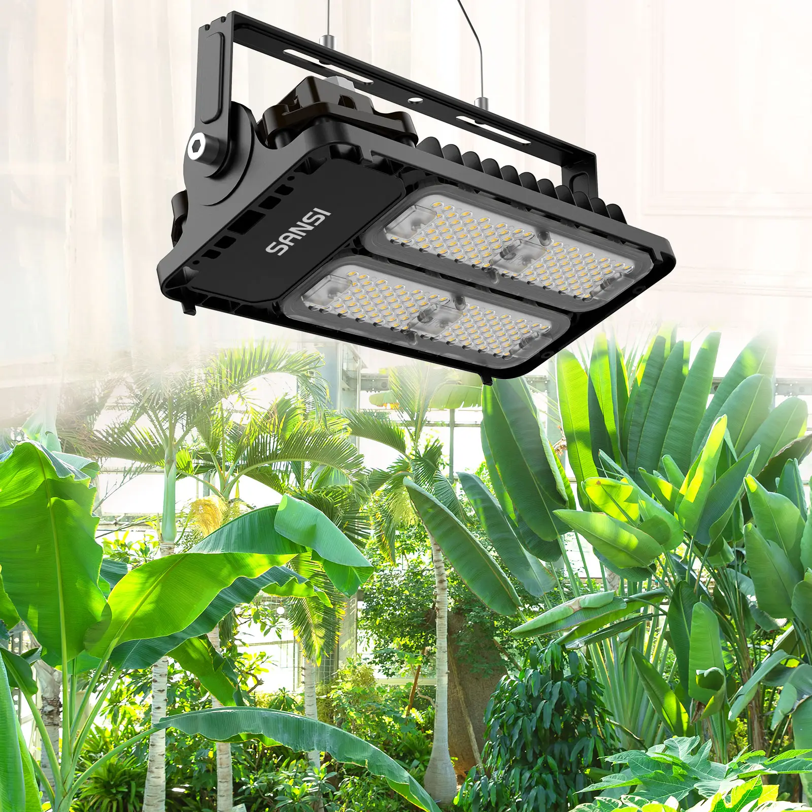 Sansi 100W IP 66 quang phổ đầy đủ các nhà máy trong nhà dẫn phát triển đèn cho Nhà máy y Tế Phát Triển HẠT GIỐNG RAU tiêu phát triển