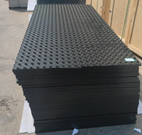 Tapis de protection du sol en HDPE 2,4x1,2m pour l'entretien des arbres, tapis de support pour grue, tapis routiers