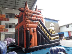 Tobogán de <span class=keywords><strong>castillo</strong></span> hinchable inflable TÓXICO con bolsa de aire Torre de salto de aterrizaje Juego de Deportes de salto inflable de salto de acantilado inflable - Product Image 6