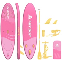 Planche de SUP gonflable QIAODI en PVC pour le surf, écologique et portable avec sac à dos