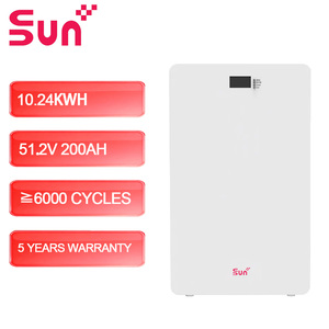 10.24kWh 200Ah Wall-Mounted Battery | Solar <b>Energy</b> <b>Storage</b> <b>System</b> | Off-Grid Hybrid | Compact Design | 6000+ - Product Image 1