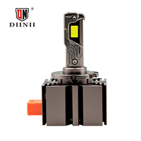 Diinii D3s LED-Scheinwerfer Hochleistung 6000K Aluminium CSP 10000lm IP68 Wasserdicht 12V Intelligente Lüfterkühlung 110W Universal