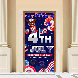 Pequeño MOQ American US Día DE LA Independencia Telón de fondo Fuegos artificiales Bandera de EE. UU. Para Photo Studio Props Supplies - Product Image 5