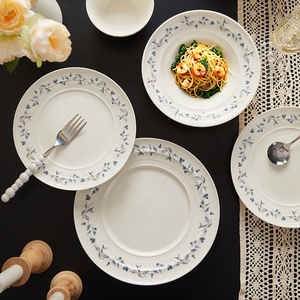 2025 Lanxin estilo fresco vajilla de cerámica moderna Simple elegante cuencos de sopa <span class=keywords><strong>y</strong></span> <span class=keywords><strong>platos</strong></span> para fiestas fábrica al por mayor - Product Image 3