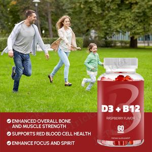 OEM Factory ha fornito integratore di vitamine gommose naturali di vitamina <span class=keywords><strong>B12</strong></span> - Product Image 2