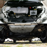 Надежный подержанный седан Toyota Yaris L 2016 года, бензиновый, 1.5 л, левый руль, 5 мест, экспорт в Западную Африку